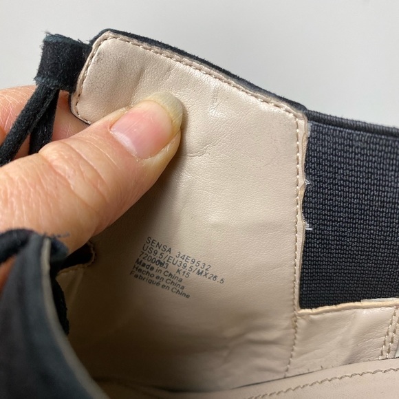 Calvin Klein 9.5 black lace up heels - Picture 7 of 9